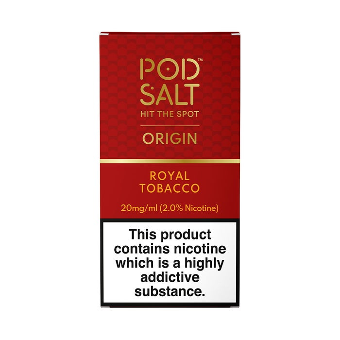 Pod Salt Origin Royal Tobacco Nic Salt E-Liquid 10ml