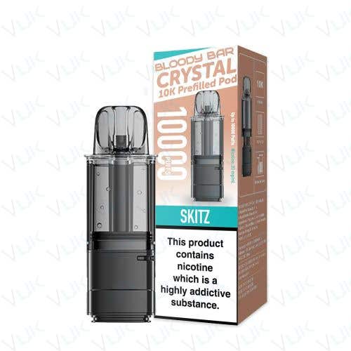 Bloody Bar Crystal 10K Prefilled Replacement Pod - Skitz