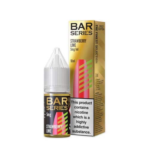 Mixtio Bar Series Gold Edition - Strawberry Lime - Nic Salt E-Liquid 10ml