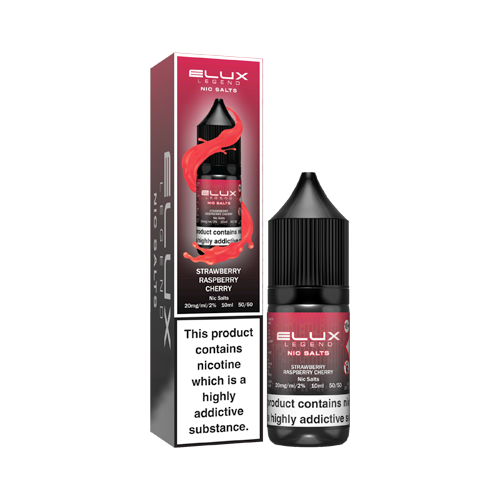 Elux Legend Strawberry Raspberry Cherry Nic Salts E-Liquid 10ml