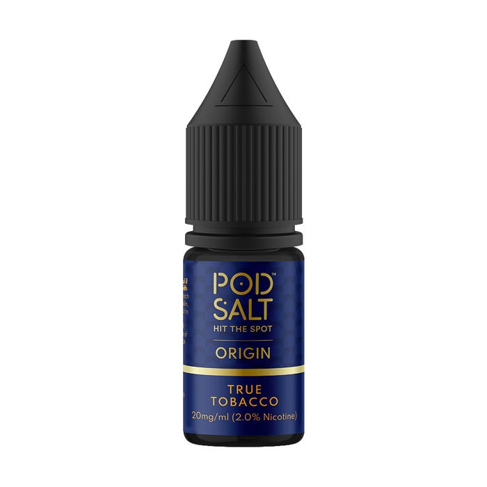 Pod Salt Origin True Tobacco Nic Salt E-Liquid 10ml