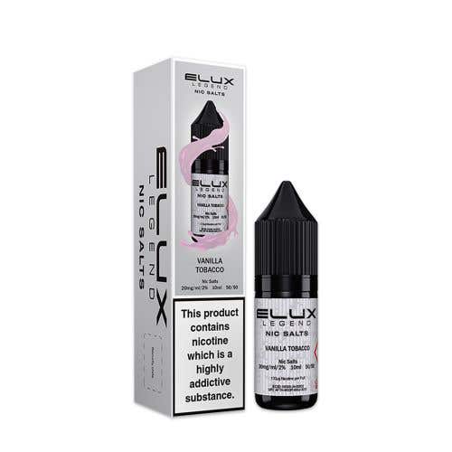 Elux Legend Vanilla Tobacco Nic Salt E-Liquid 10ml