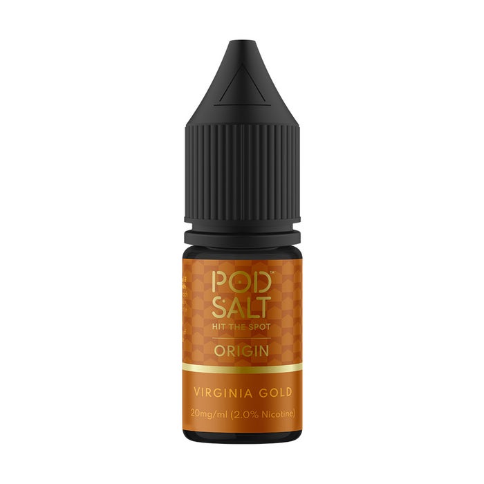 Pod Salt Origin Virginia Gold Nic Salt E-Liquid 10ml