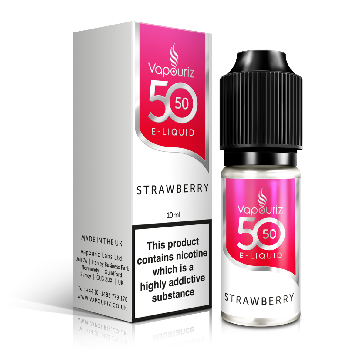Vapouriz 50/50 Strawberry 10ml