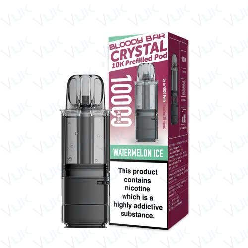 Bloody Bar Crystal 10K Prefilled Replacement Pod - Watermelon Ice