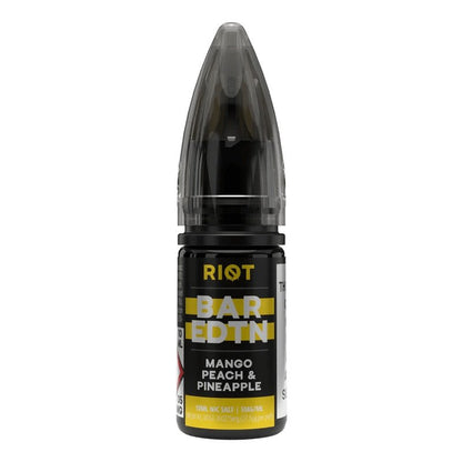 Riot Squad Bar Edition Mango Peach Pineapple Nic Salt E-Liquid 10ml