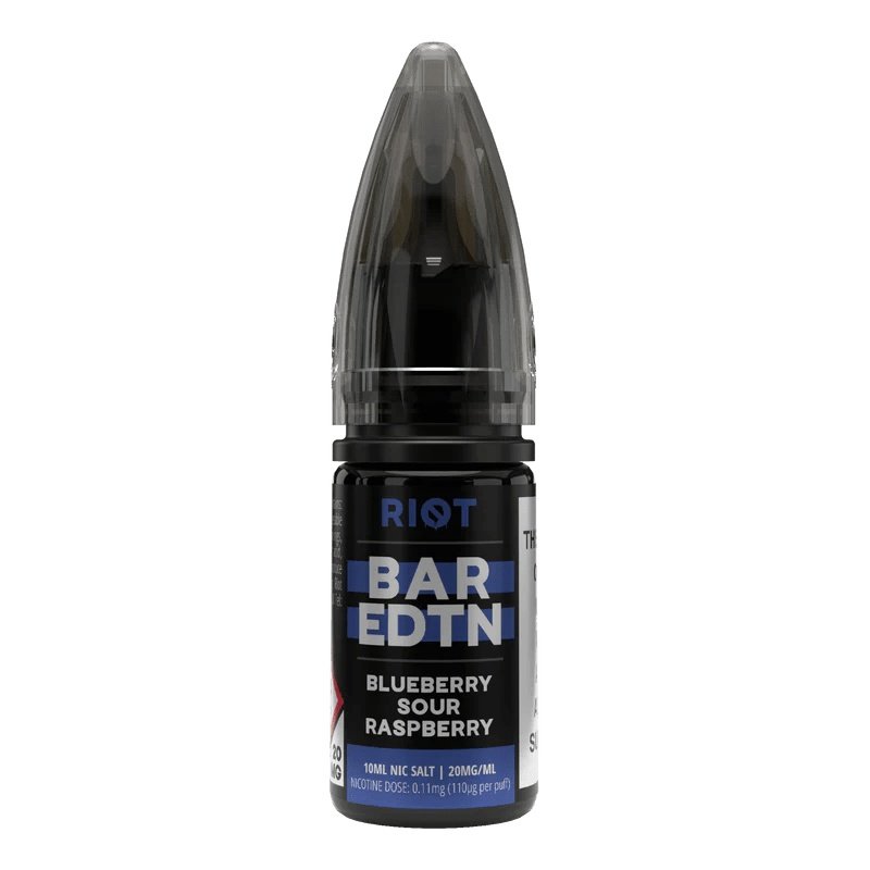 Riot Squad Bar Edition Blueberry Sour Raspberry Nic Salt E-Liquid 10ml