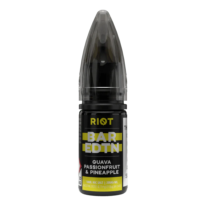 Riot Squad Bar Edition Guava Passionfruit Pineapple Nic Salt E-Liquid 10ml