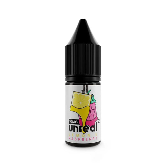 Unreal 2 Lemon &amp; Raspberry Nic Salt 10ml