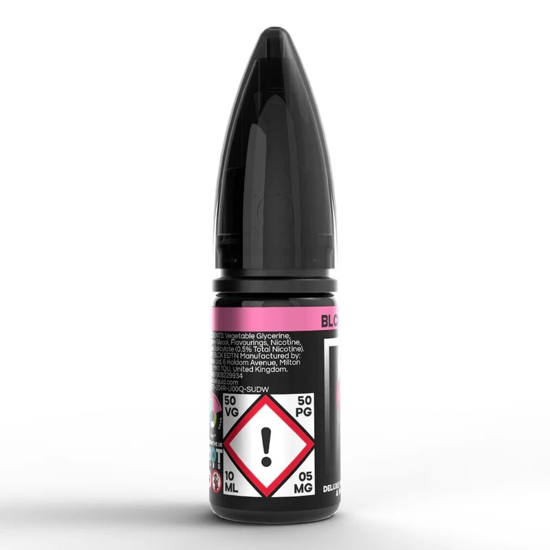 Riot Squad Black Edition Deluxe Passionfruit &amp; Rhubarb Nic Salt E-Liquid 10ml