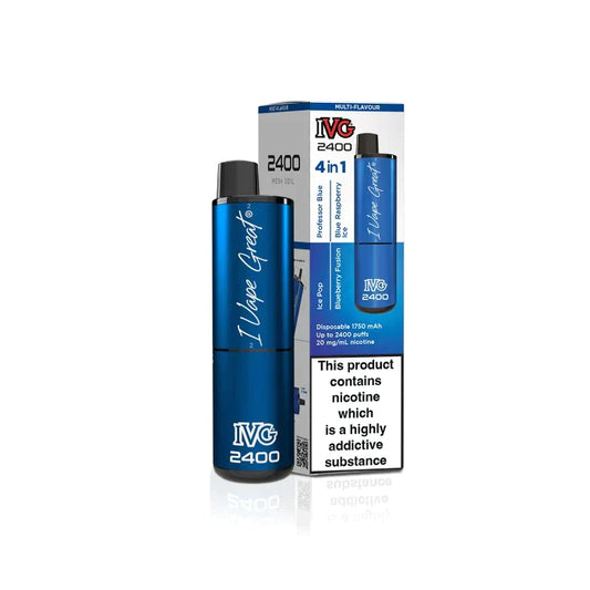 IVG 2400 Multi Flavour Blue Edition Big Puff Disposable