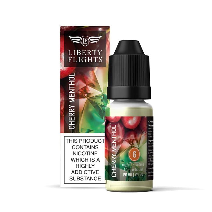 Liberty Flights Cherry Menthol E-Liquid 10ml