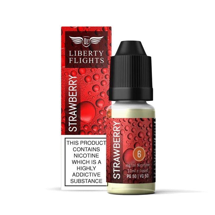 Liberty Flights Strawberry E-Liquid 10ml