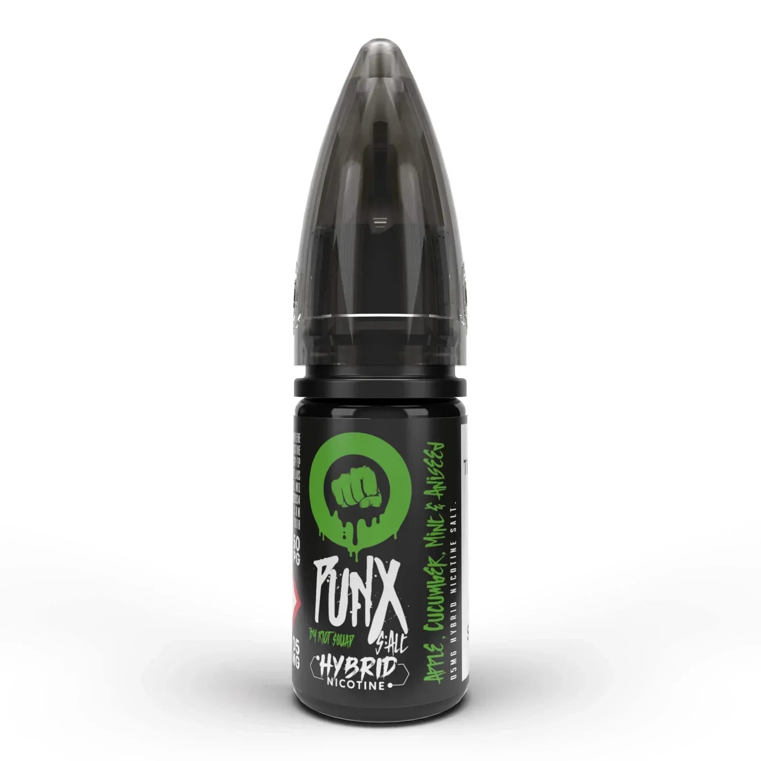 Riot Squad Punx Apple, Cucumber, Mint &amp; Aniseed Nic Salt E-Liquid 10ml