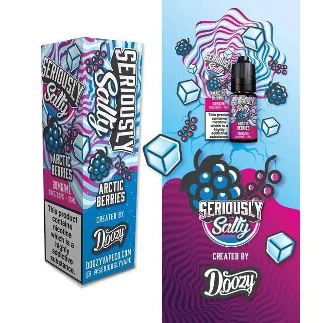 Doozy Seriously Salty Arctic Berries Nic Salt E-Liquid 10ml