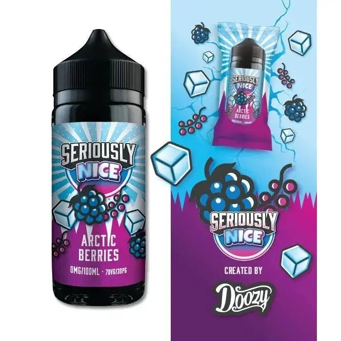 Doozy Seriously Nice Arctic Berries E-liquid Shortfill 100ml