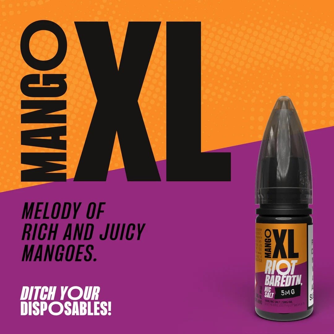 Riot Squad Bar Edition Mango XL Nic Salt E-Liquid 10ml