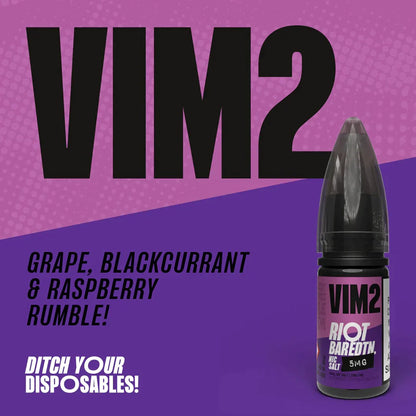 Riot Squad Bar Edition VIM2 Nic Salt E-Liquid 10ml