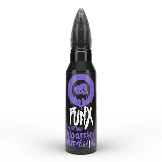 Riot Squad Punx Blackcurrant &amp; Watermelon Shortfill E-Liquid 50ml