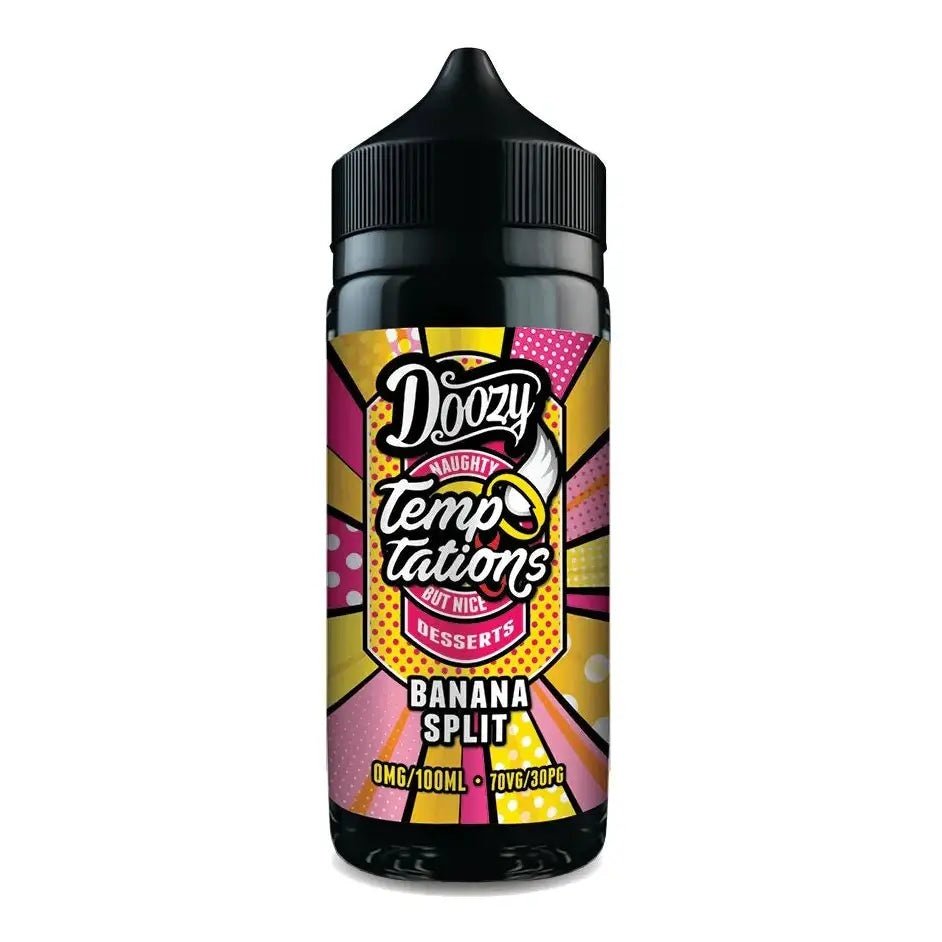 Doozy Banana Split Doozy Temptations E-Liquid Shortfill 100ml