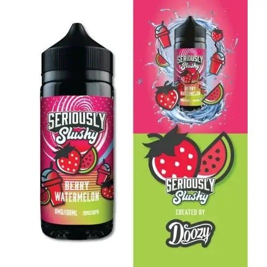 Doozy Seriously Slushy Berry Watermelon E-liquid Shortfill 100ml