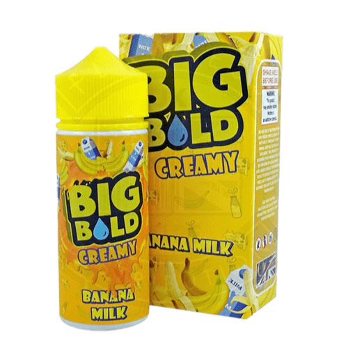 Big Bold Creamy - Banana Milk 100ml Shortfill