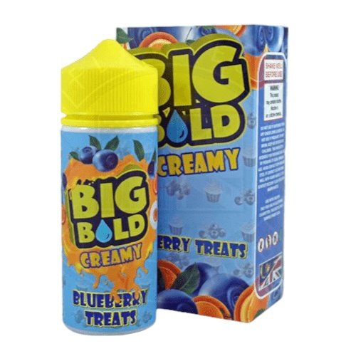 Big Bold Creamy - Blueberry Treats 100ml Shortfill