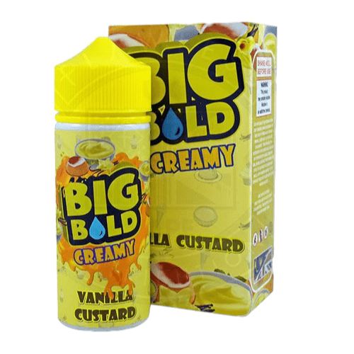 Big Bold Creamy - Vanilla Custard 100ml Shortfill
