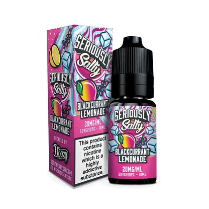 Doozy Seriously Salty Blackcurrant Lemonade Nic Salt E-Liquid 10ml