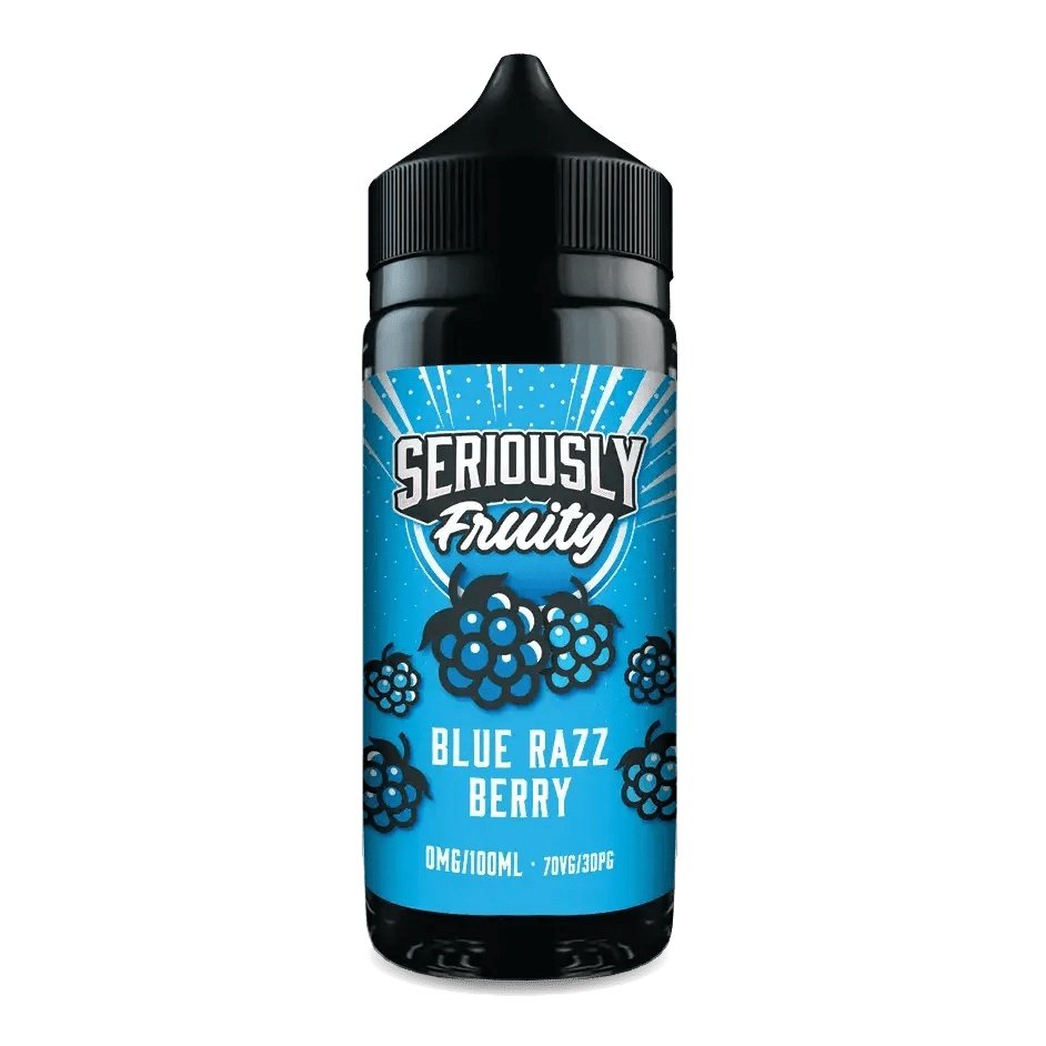 Doozy Seriously Fruity Blue Razz Berry E-liquid Shortfill 100ml