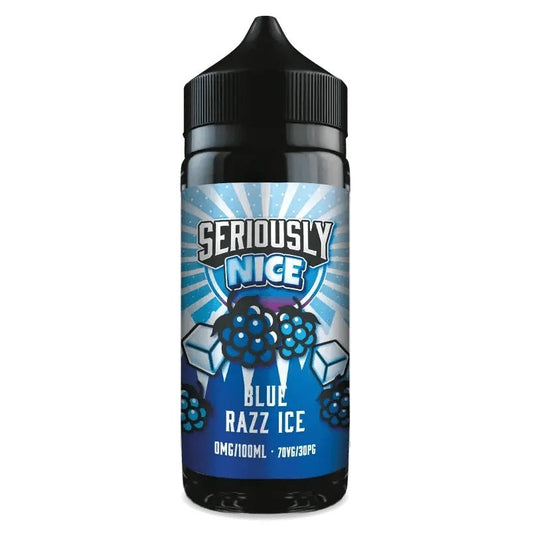 Doozy Seriously Nice Blue Razz Ice E-liquid Shortfill 100ml