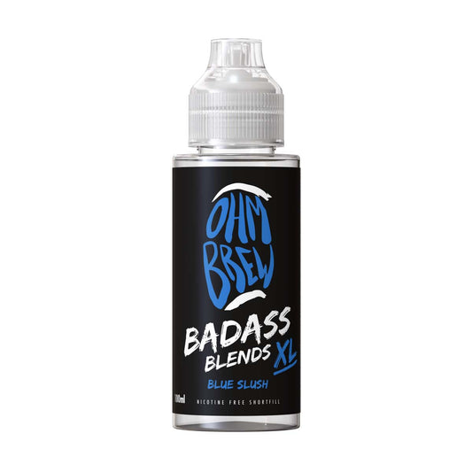Ohm Brew Badass Blends XL Blue Slush E-Liquid 100ml