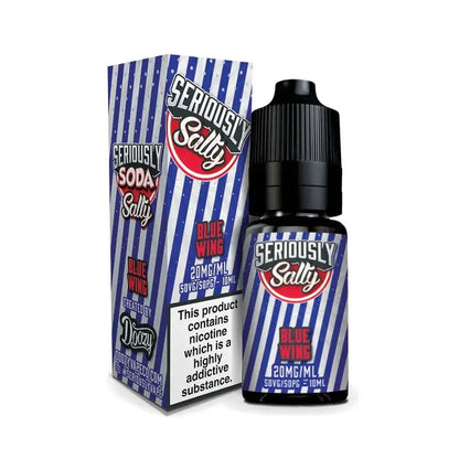 Doozy Seriously Soda Blue Wing Nic Salt E-Liquid 10ml