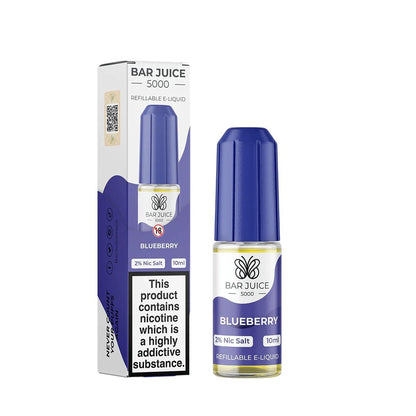 Bar Juice 5000 Blueberry Nic Salt E-Liquid 10ml