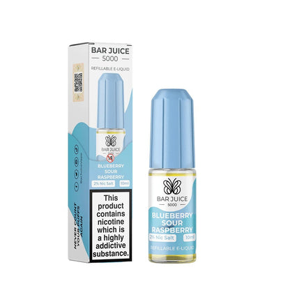 Bar Juice 5000 Blueberry Sour Raspberry Nic Salt E-Liquid 10ml