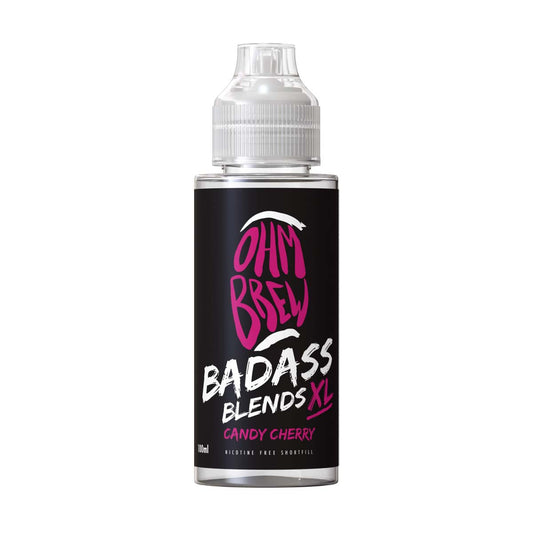 Ohm Brew Badass Blends XL Candy Cherry E-Liquid 100ml