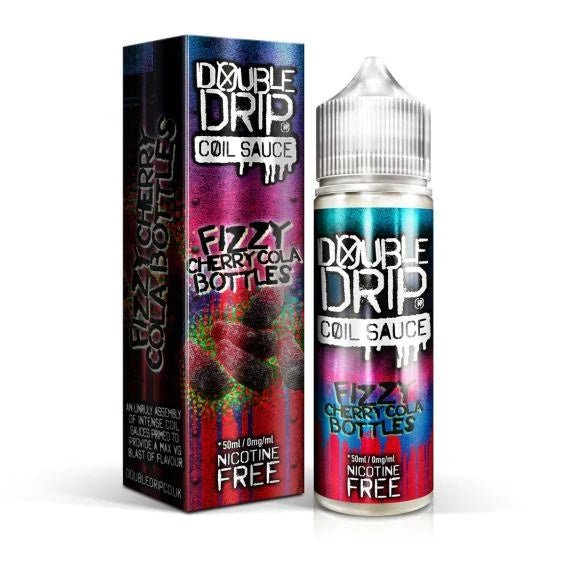 Double Drip Fizzy Cherry Cola Bottles Shortfill E-Liquid 50ml