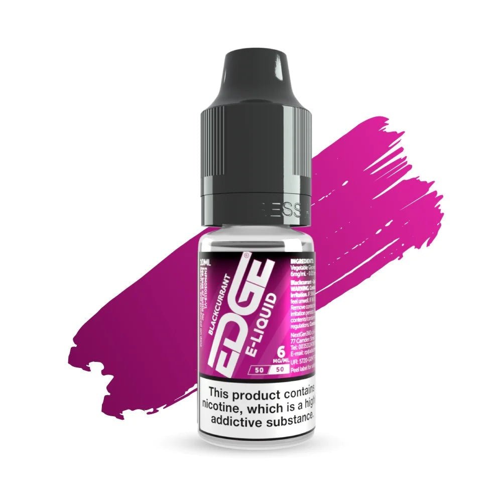 Edge Blackcurrant E-Liquid 10ml - 5 x 10ml Bottles