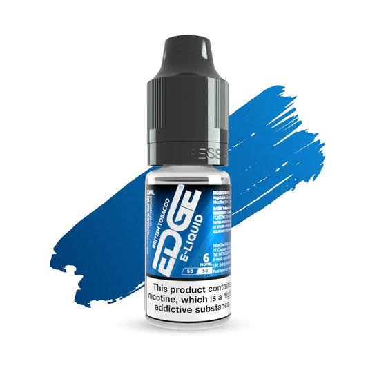 Edge British Tobacco E-Liquid 10ml - 5 x 10ml Bottles