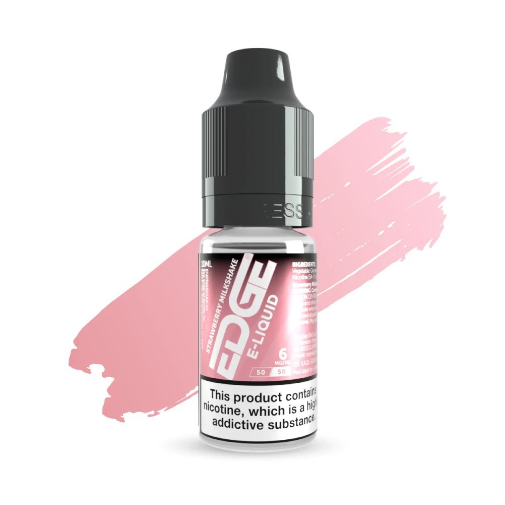 Edge Strawberry Milkshake E-Liquid 10ml - 5 x 10ml Bottles