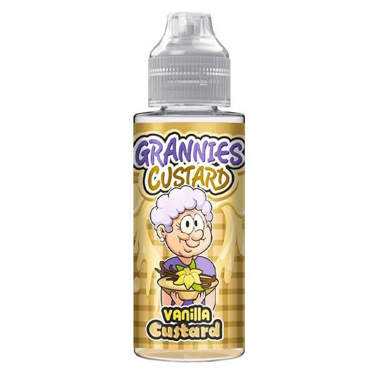 Grannies Custard Vanilla Custard Shortfill E-Liquid 100ml
