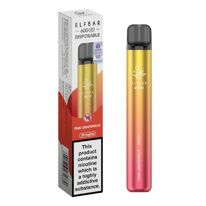 Elf Bar 600 V2 Disposable Vape - 20mg