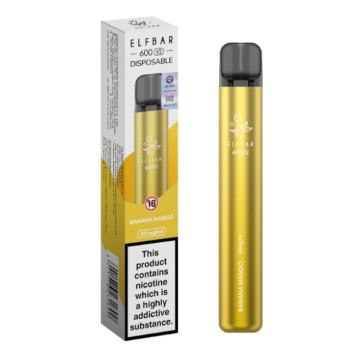 Elf Bar 600 V2 Disposable Vape - 20mg