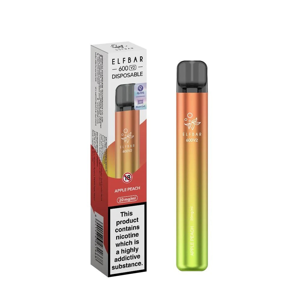 Elf Bar 600 V2 Disposable Vape - 20mg