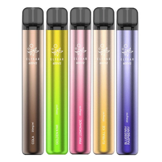 Elf Bar 600 V2 Disposable Vape - 20mg