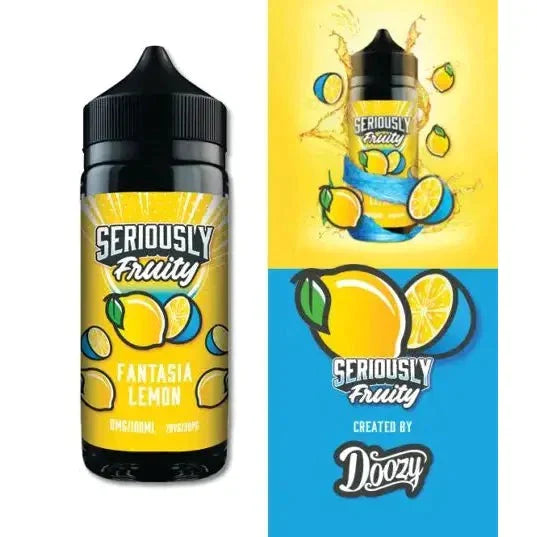 Doozy Seriously Fruity Fantasia Lemon E-liquid Shortfill 100ml