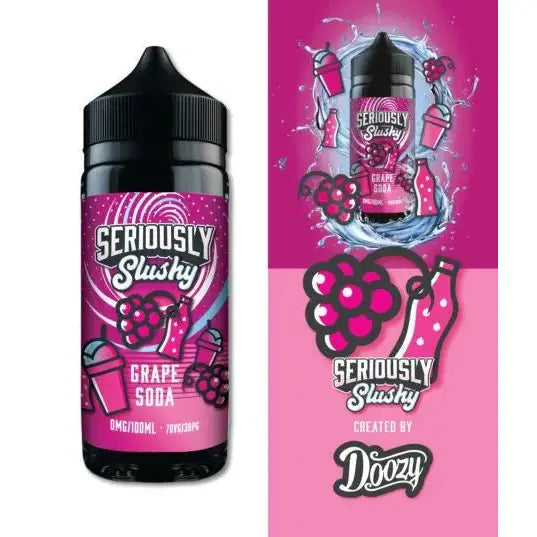 Doozy Seriously Slushy Grape Soda E-liquid Shortfill 100ml