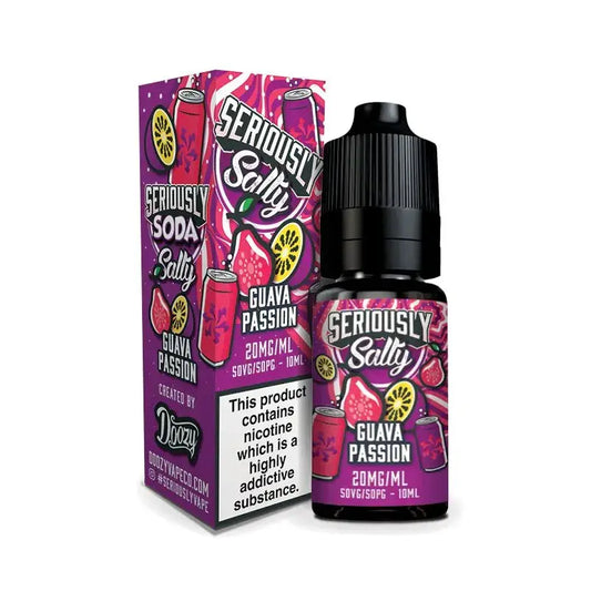 Doozy Seriously Soda Guava Passion Nic Salt E-Liquid 10ml