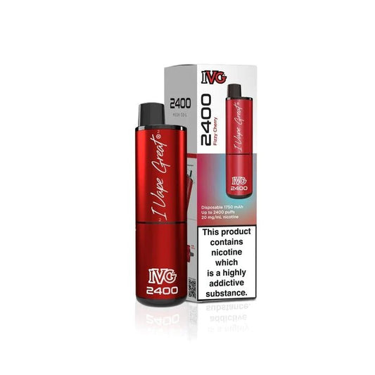 IVG 2400 Fizzy Cherry Big Puff Disposable