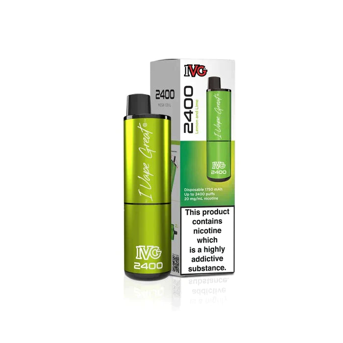 IVG 2400 Lemon &amp; Lime Big Puff Disposable